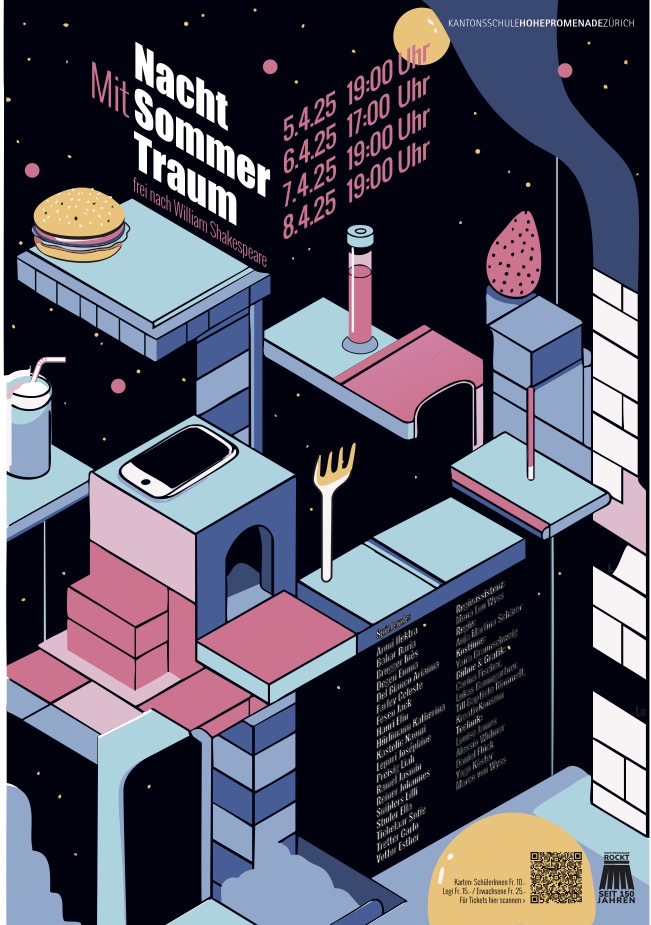 NachtMitSommerTraum TheaterHopro Flyer
